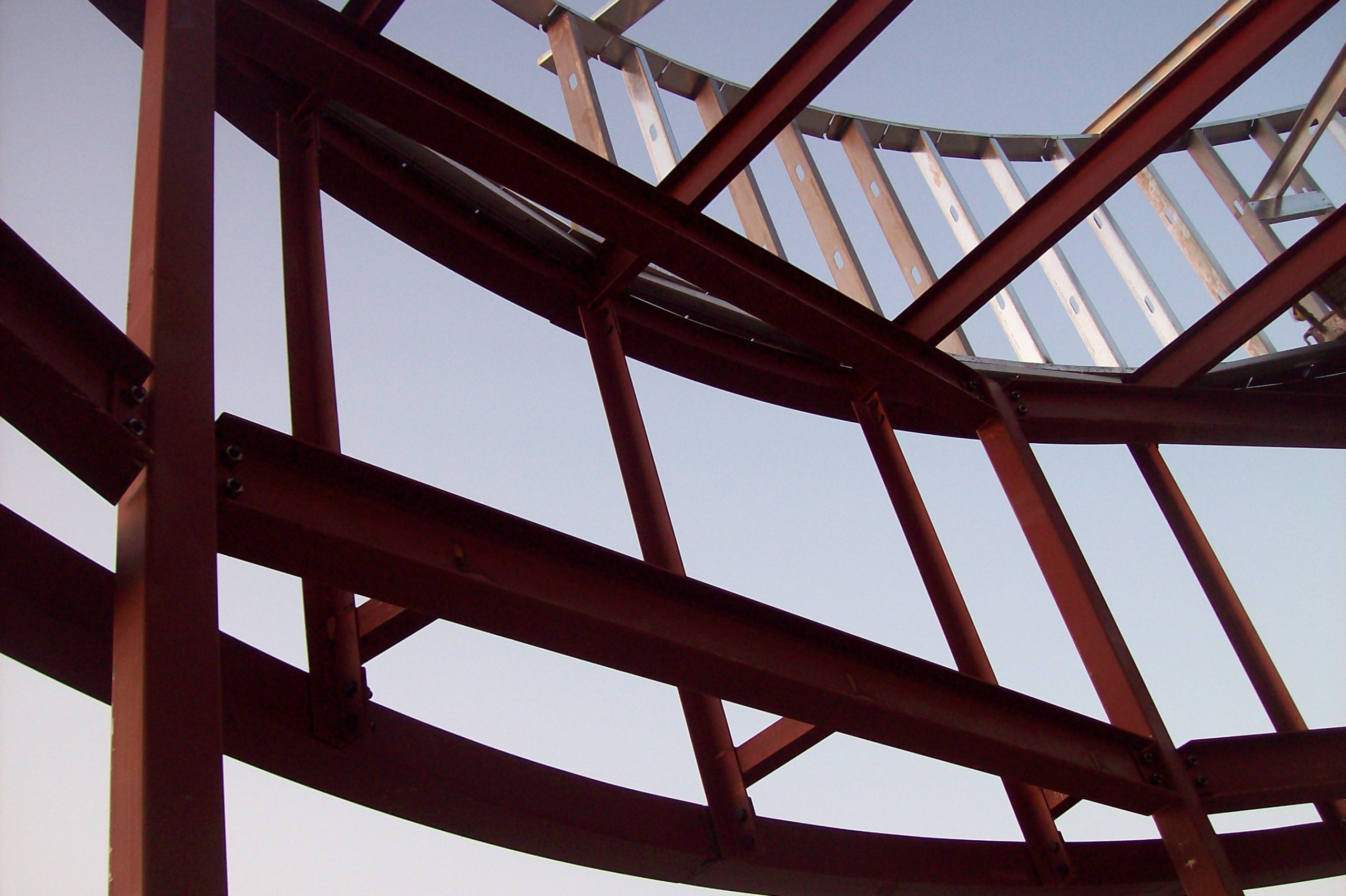 Commercial façade steel detailing