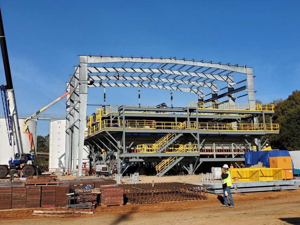 Industrial structural steel detailing