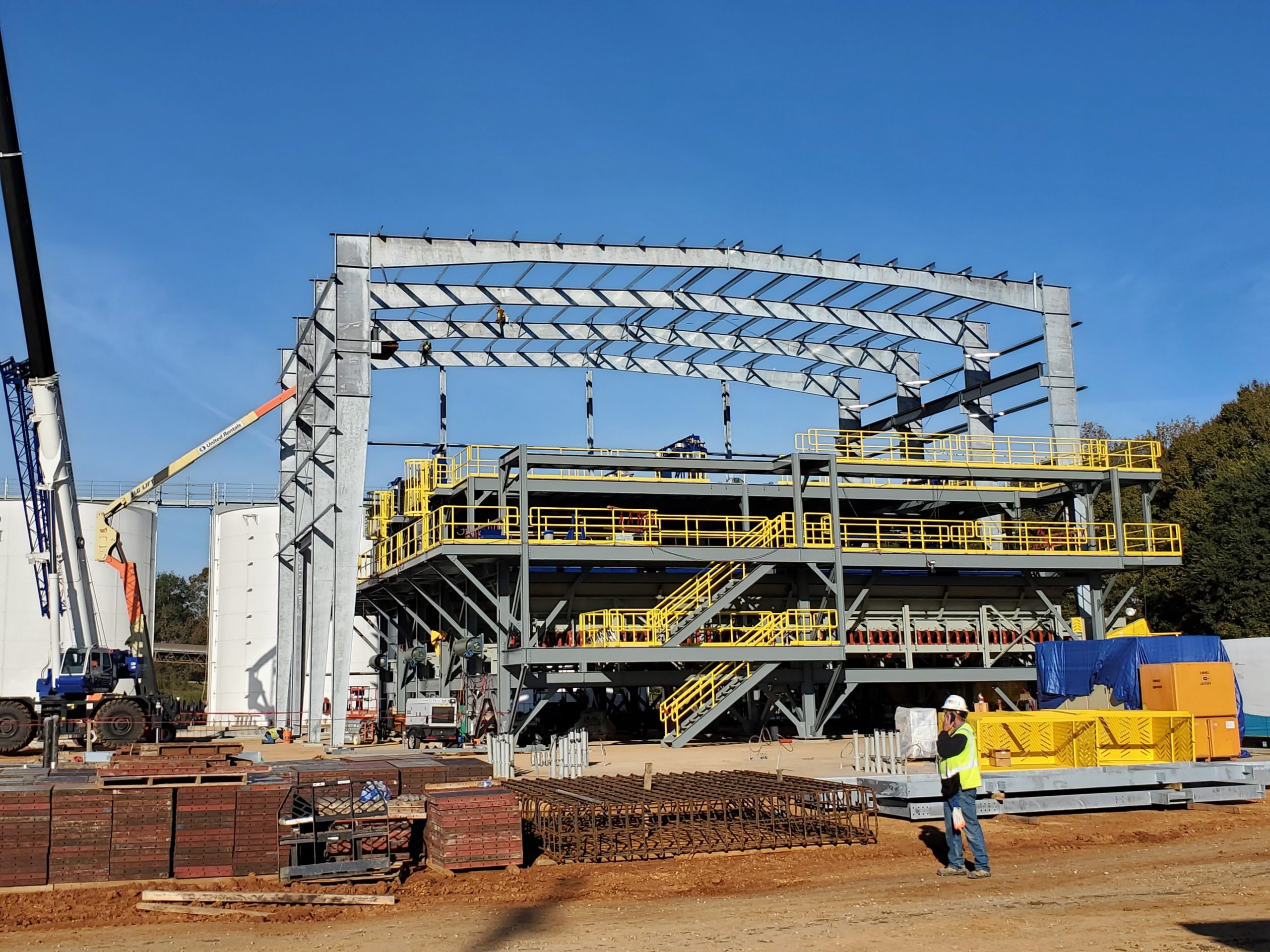Industrial structural steel detailing