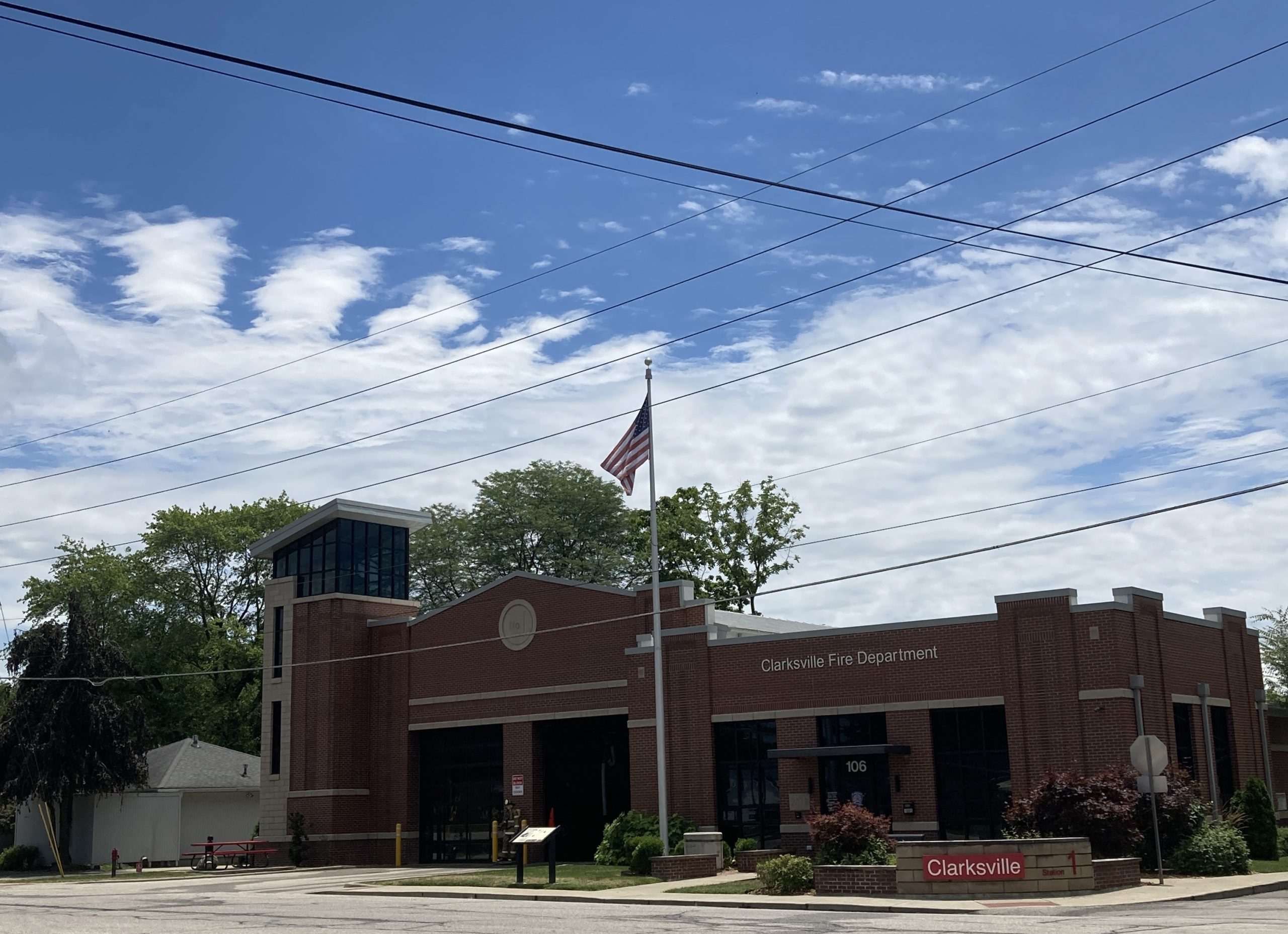 Institutional fire and rescue project with P.E. stamp