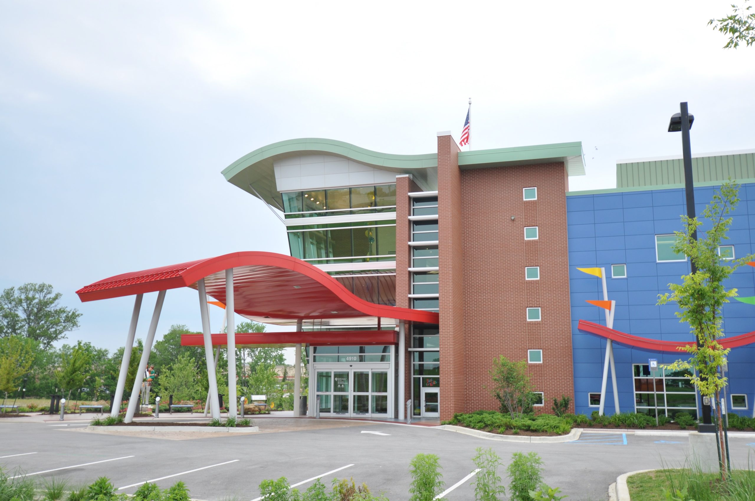 Institutional hospital project — steel shop drawings by LECGI
