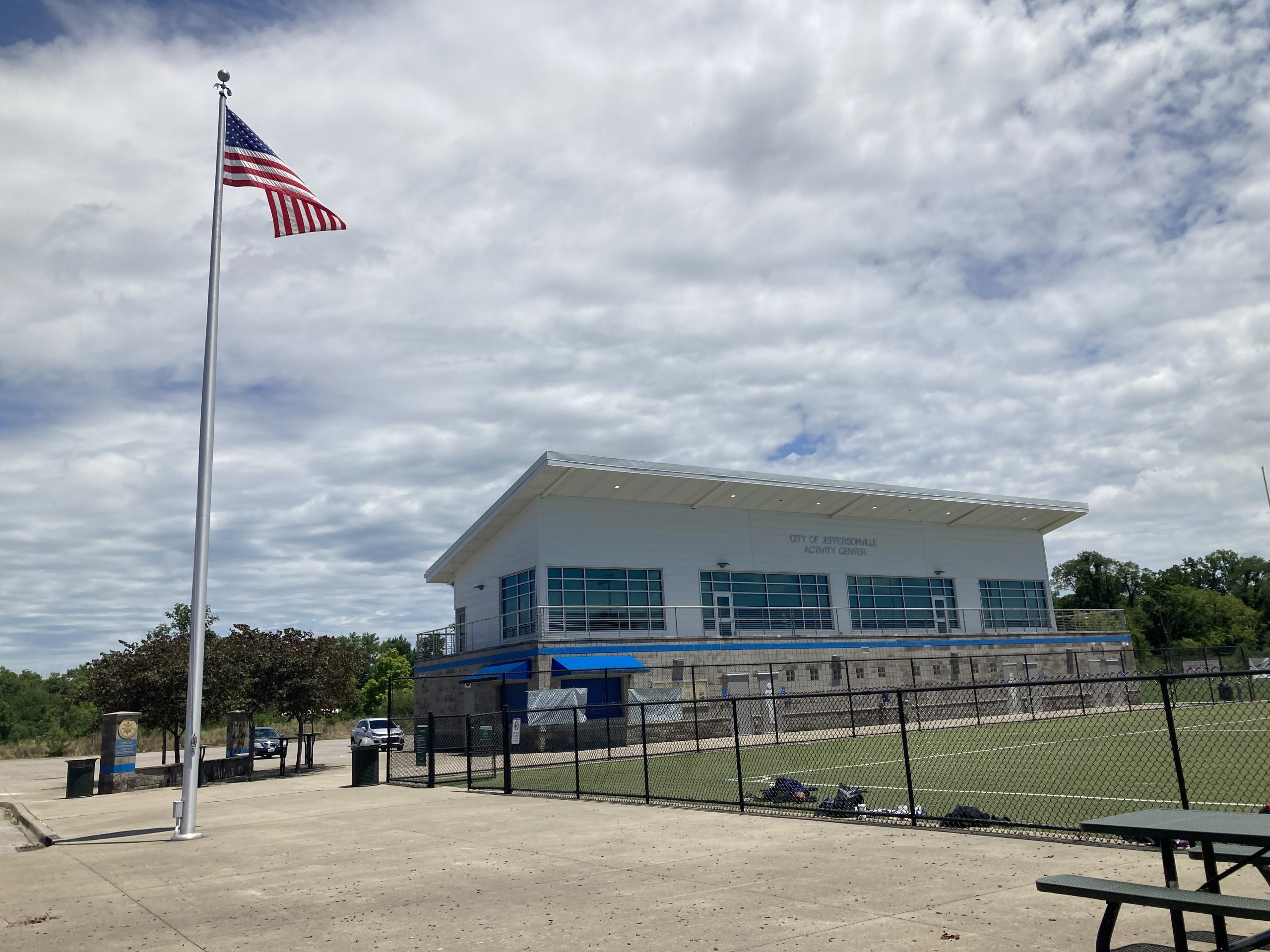 Institutional stadium steel detailing