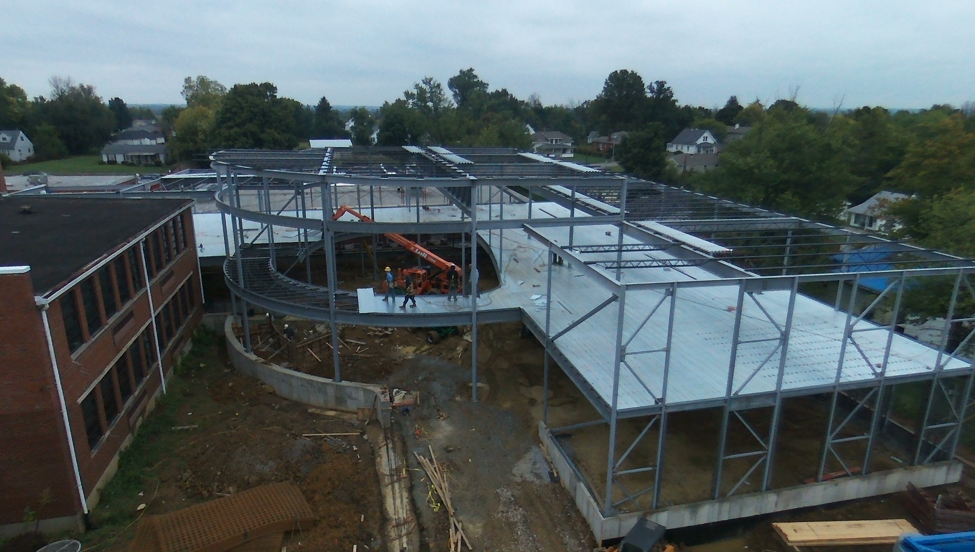 Institutional structural steel detailing