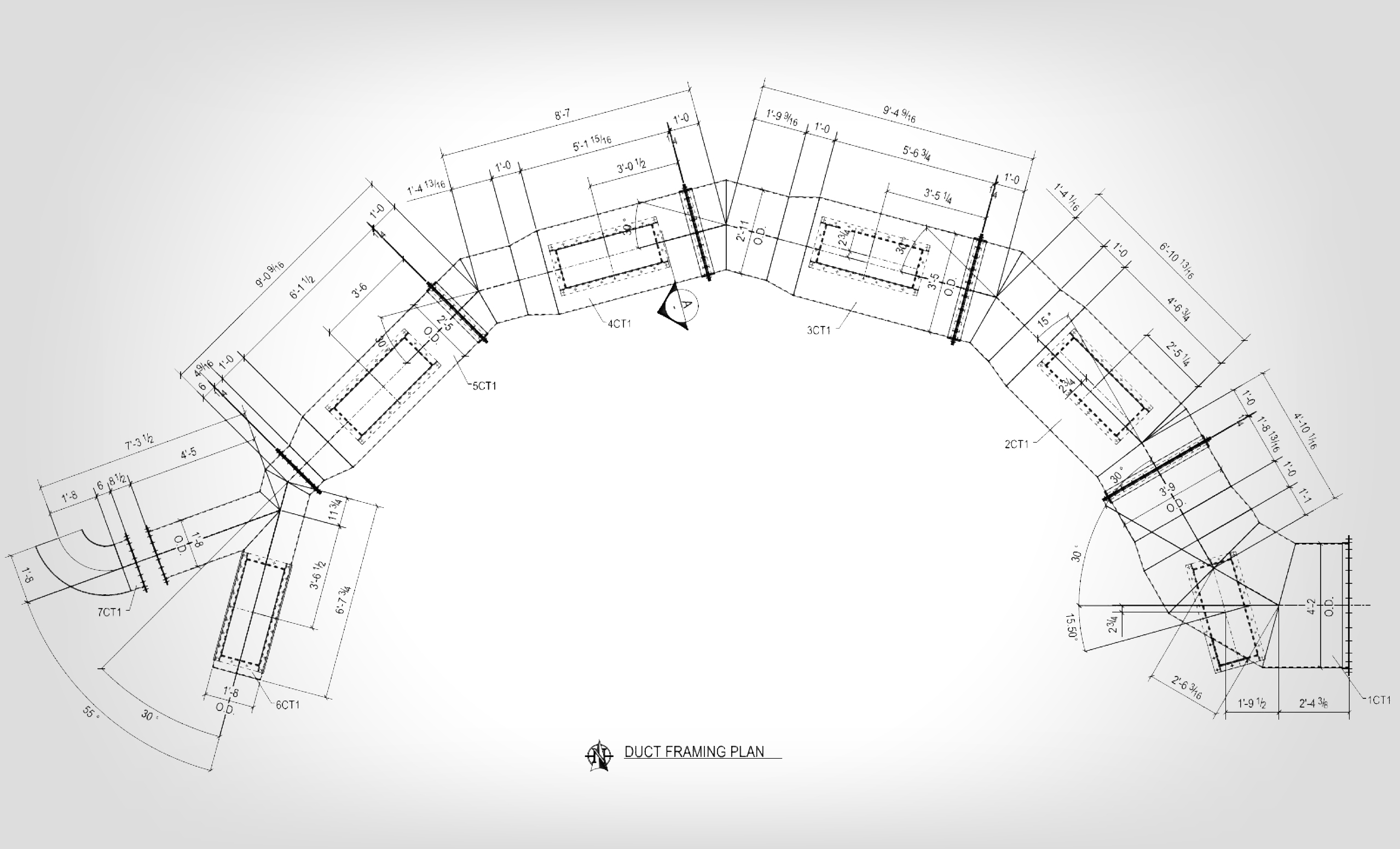 Marietta ductworks fabrication drawing
