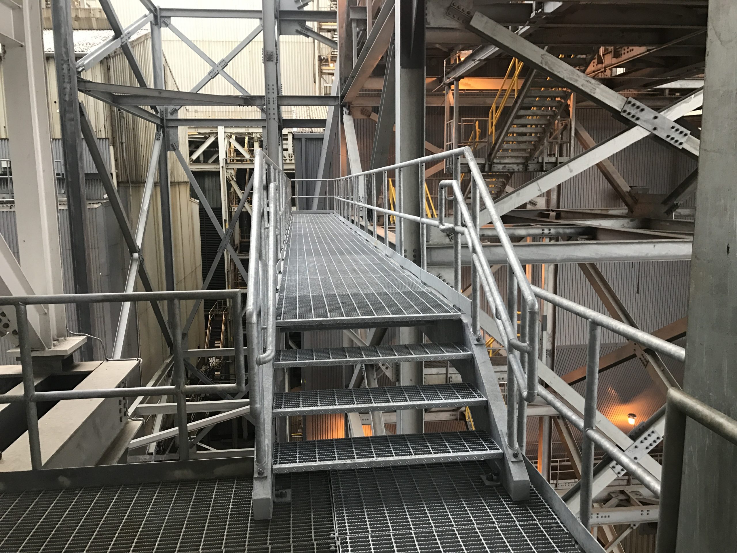 Power plant access platform